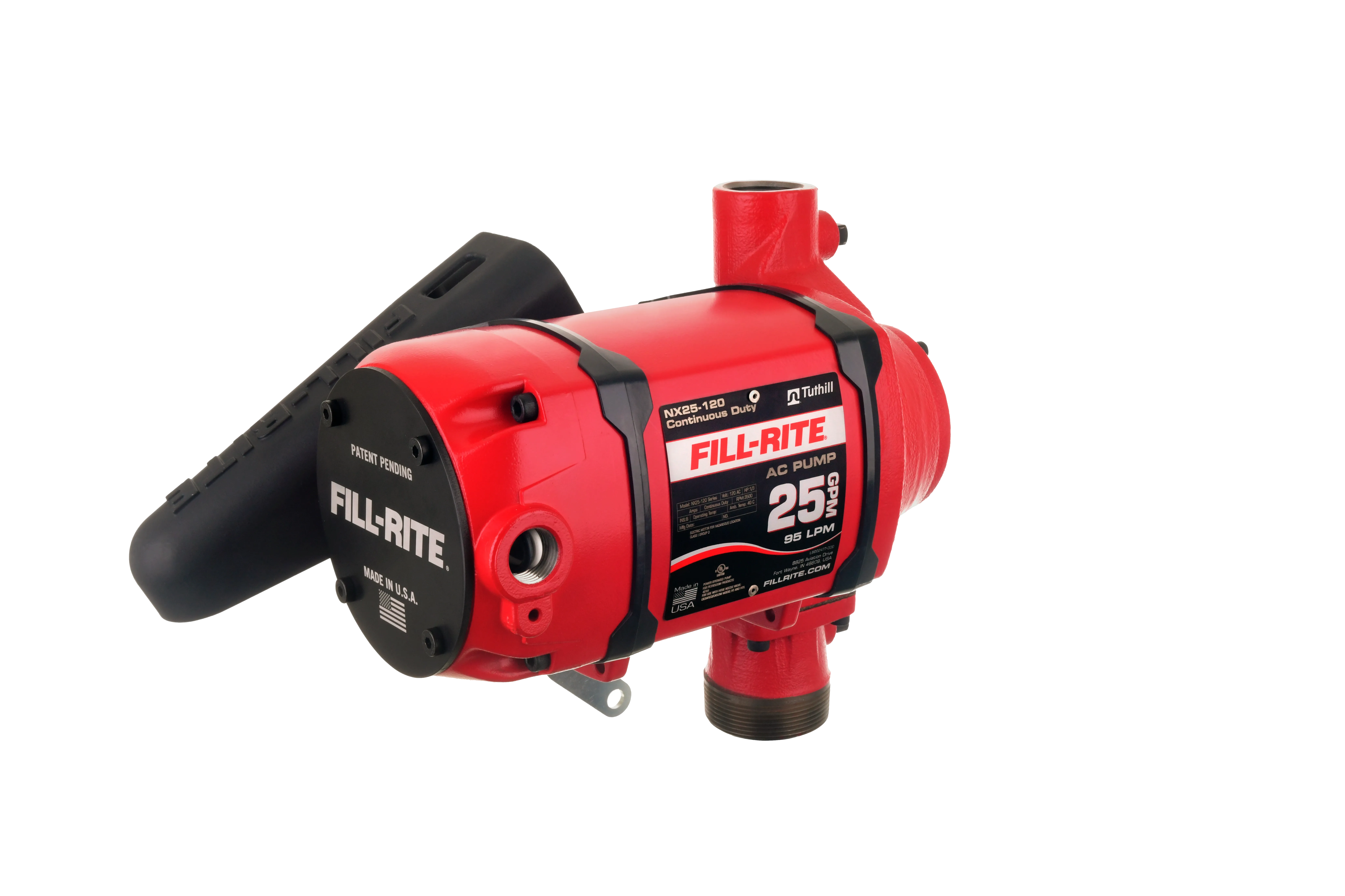 Fill-Rite&#xAE;&#x20;120V&#x20;AC&#x20;25&#x20;GPM&#x20;Continuous&#x20;Duty&#x20;Fuel&#x20;Transfer&#x20;Pump&#x20;Only
